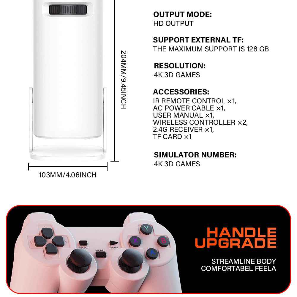 Square P30max - High Definition 4K Gaming Projector for Ultimate Viewing