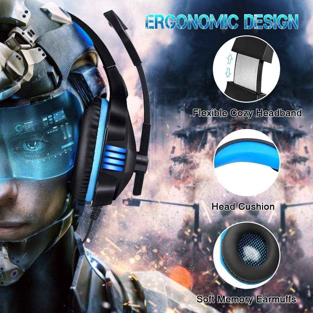 Head Mounted Gaming Headphones - Immersive Sound Experience