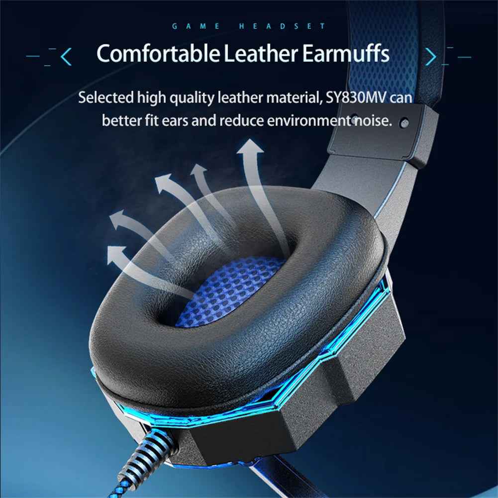 Earphones for Wired Laptops - Comfortable Gaming Headphones