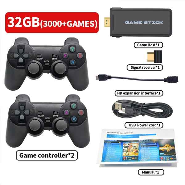 Y2HDMAX Game Console - Over 10,000 Games & Wireless Fun