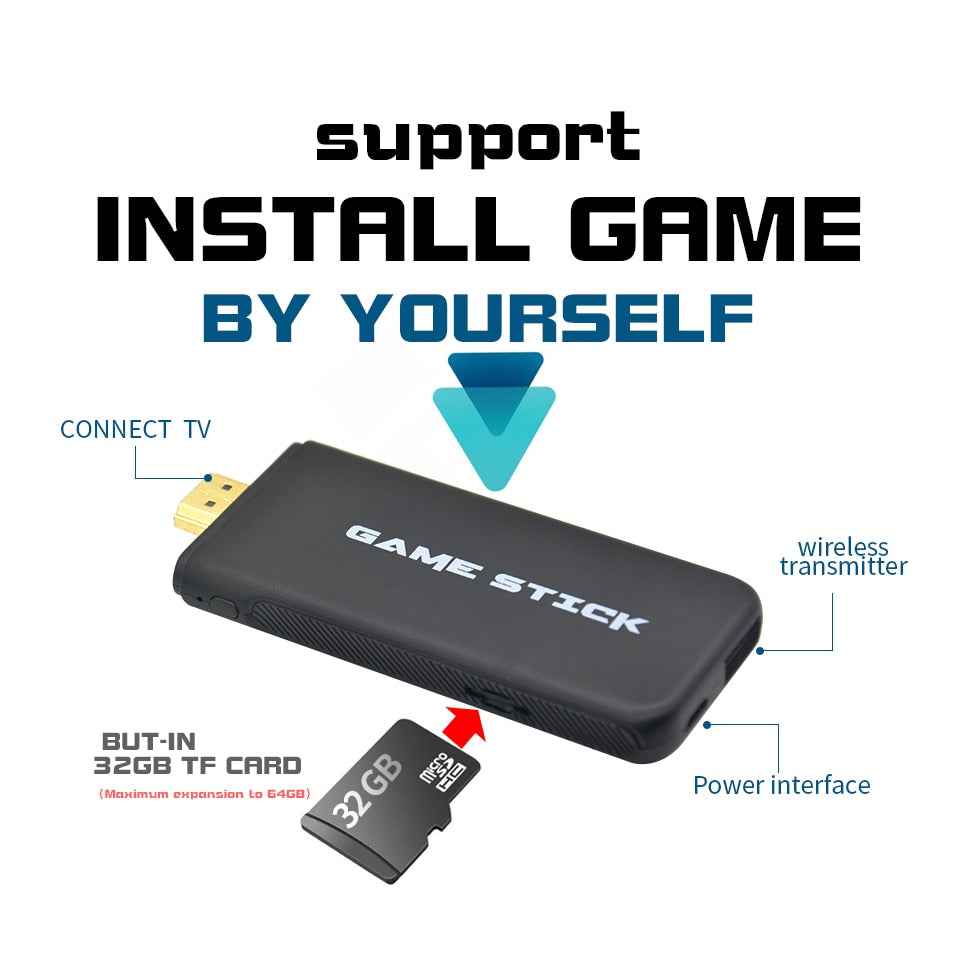 Y2HDMAX Game Console - Over 10,000 Games & Wireless Fun