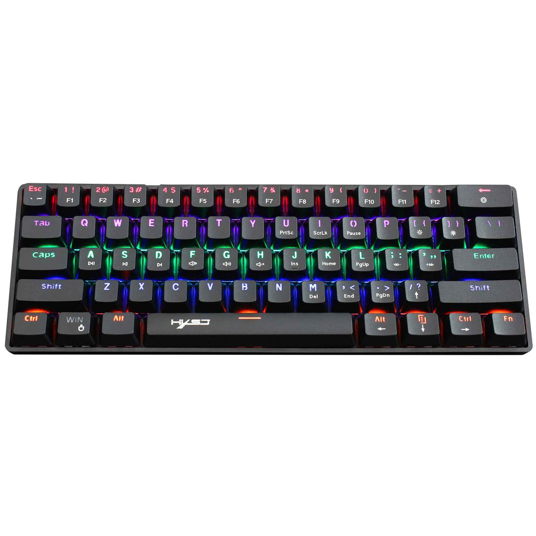 61 Keyboard Wired Blue Axis Office - Illuminated RGB Gaming Keyboard