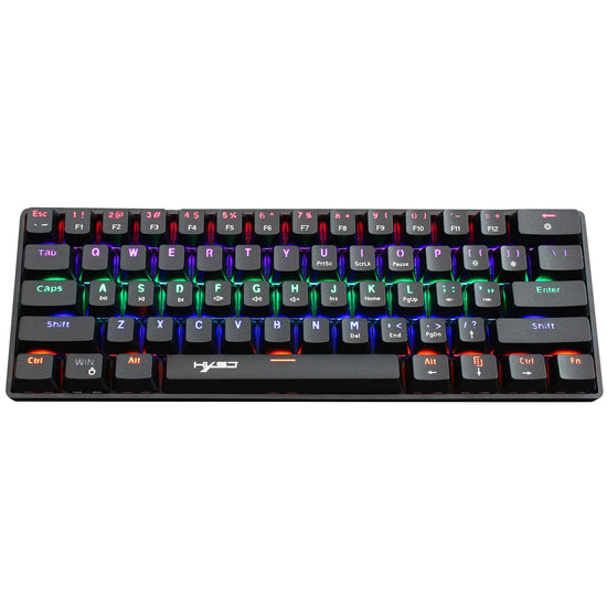 61 Keyboard Wired Blue Axis Office - Illuminated RGB Gaming Keyboard