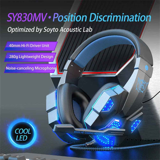 Earphones for Wired Laptops - Comfortable Gaming Headphones