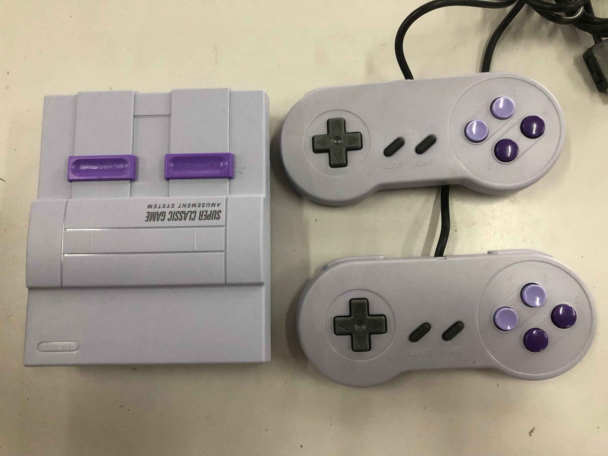 SNES Game Console 16 Bit MINI Game Console Replica - Retro Fun Awaits!