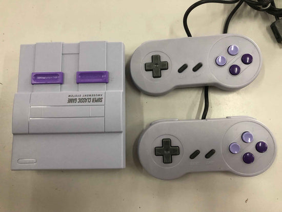 SNES Game Console 16 Bit MINI Game Console Replica - Retro Fun Awaits!