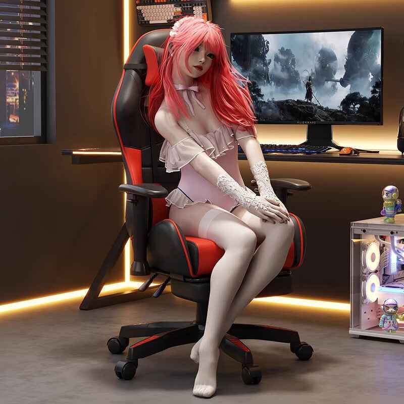 Gaming Comfortable Long Sitting Height-Adjustable Chair