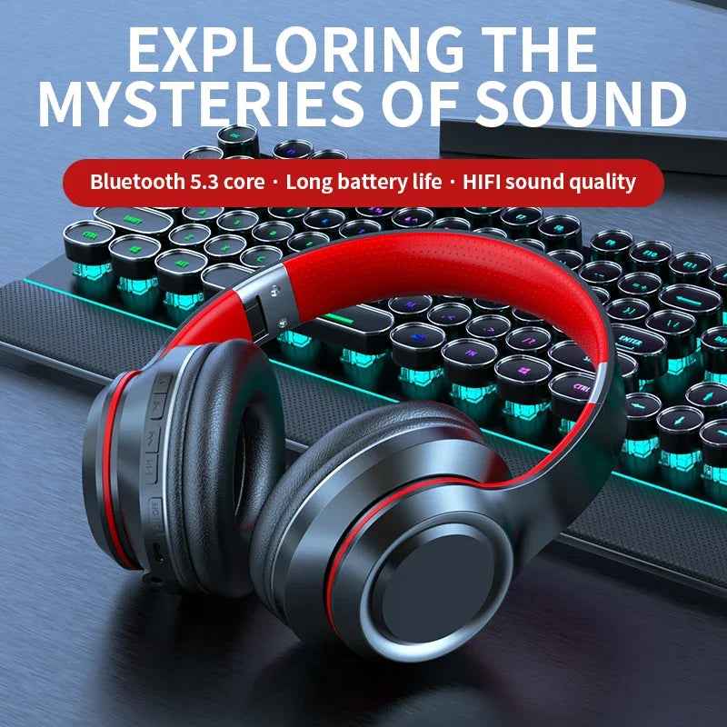 Wireless Headphones Headwear Creative: Powerful Bass and Comfort