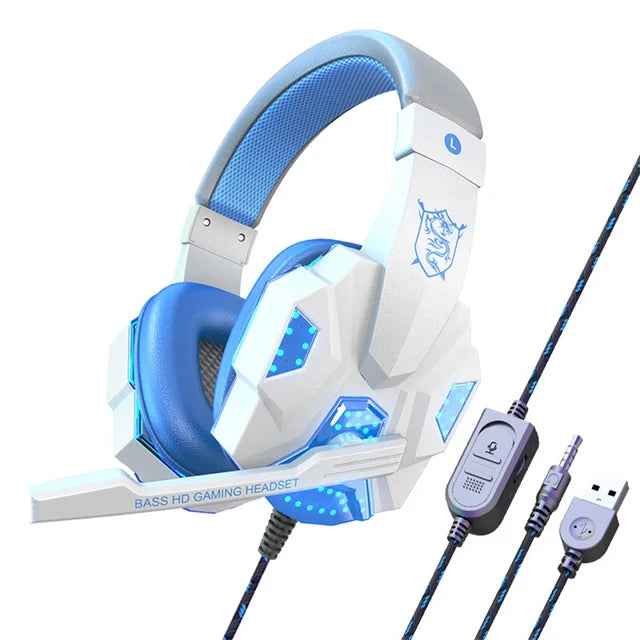 Earphones for Wired Laptops - Comfortable Gaming Headphones