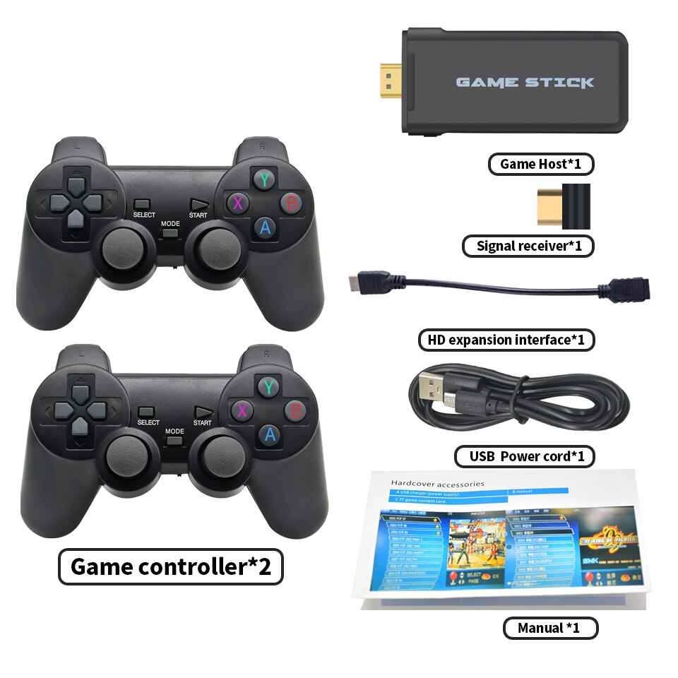 Y2HDMAX Game Console - Over 10,000 Games & Wireless Fun