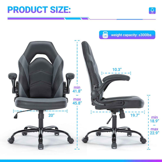 PU Leather Ergonomic Office Chair – Comfort Meets Style