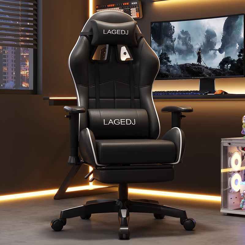 Gaming Comfortable Long Sitting Height-Adjustable Chair