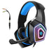 Wired Computer Headphones with Colorful RGB - Ultimate Gaming Experience