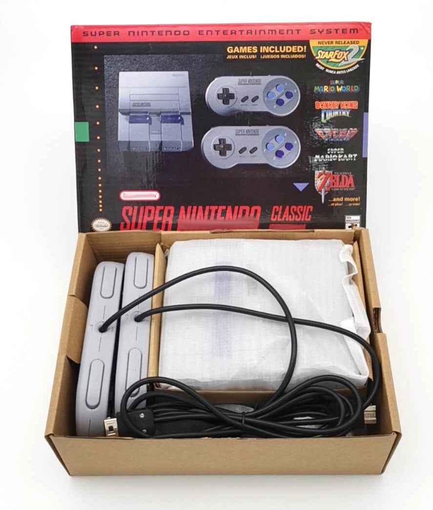 SNES Game Console 16 Bit MINI Game Console Replica - Retro Fun Awaits!