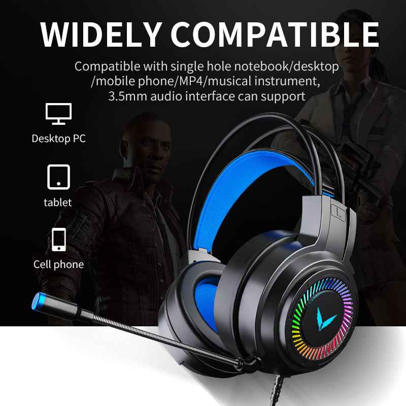 Game With Microphone Headset - G58 7.1 Channel Wired Headset