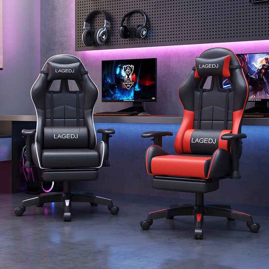 Gaming Comfortable Long Sitting Height-Adjustable Chair