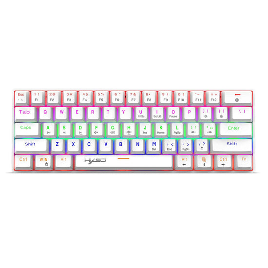 61 Keyboard Wired Blue Axis Office - Illuminated RGB Gaming Keyboard