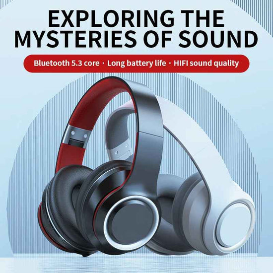 Wireless Headphones Headwear Creative: Powerful Bass and Comfort