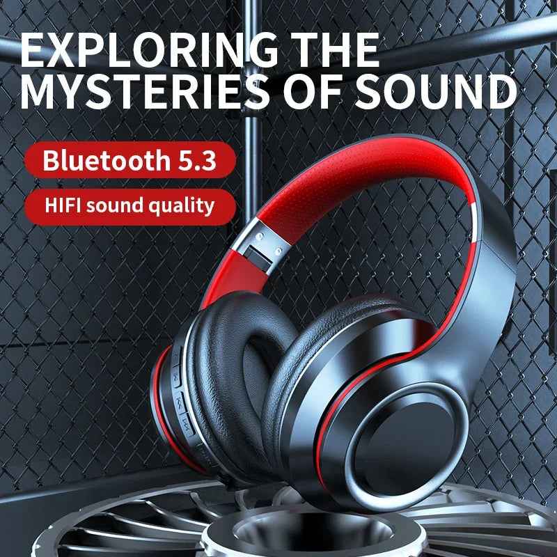 Wireless Headphones Headwear Creative: Powerful Bass and Comfort
