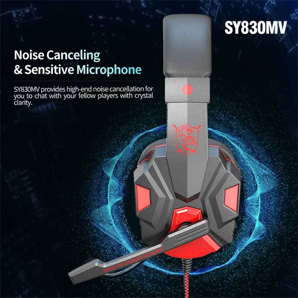 Earphones for Wired Laptops - Comfortable Gaming Headphones
