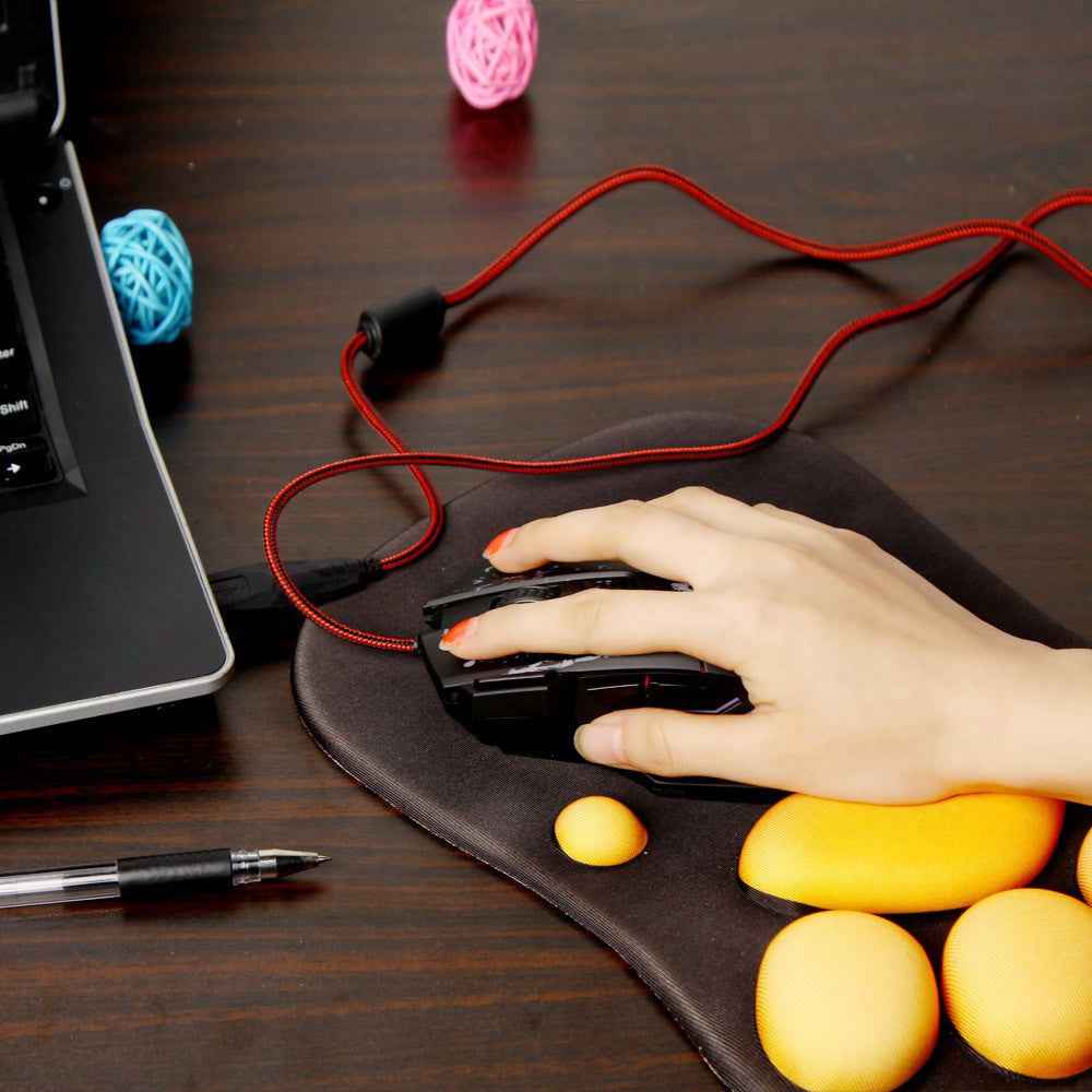 Gaming Mouse Colorful Luminous 7D - HXSJ Flow Crack Gaming Mouse
