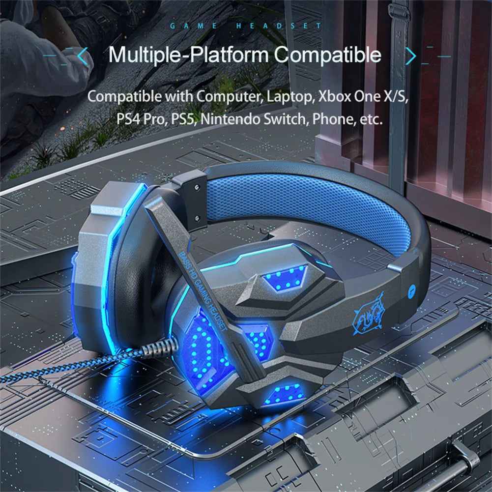 Earphones for Wired Laptops - Comfortable Gaming Headphones