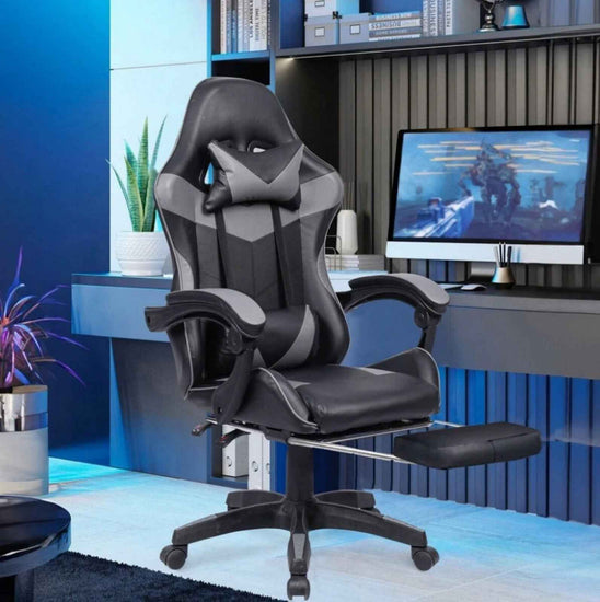 Chair: Ergonomic Massage Office Gaming Computer Desk Swivel Recliner