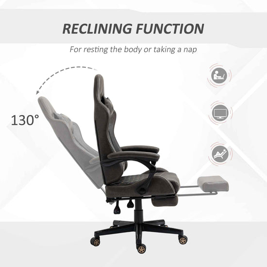 Racing Gaming Chair - Diamond PU Leather Office Gamer Chair