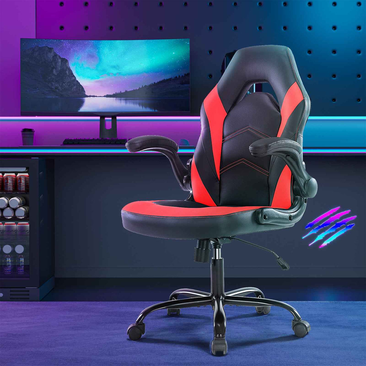 PU Leather Ergonomic Office Chair – Comfort Meets Style