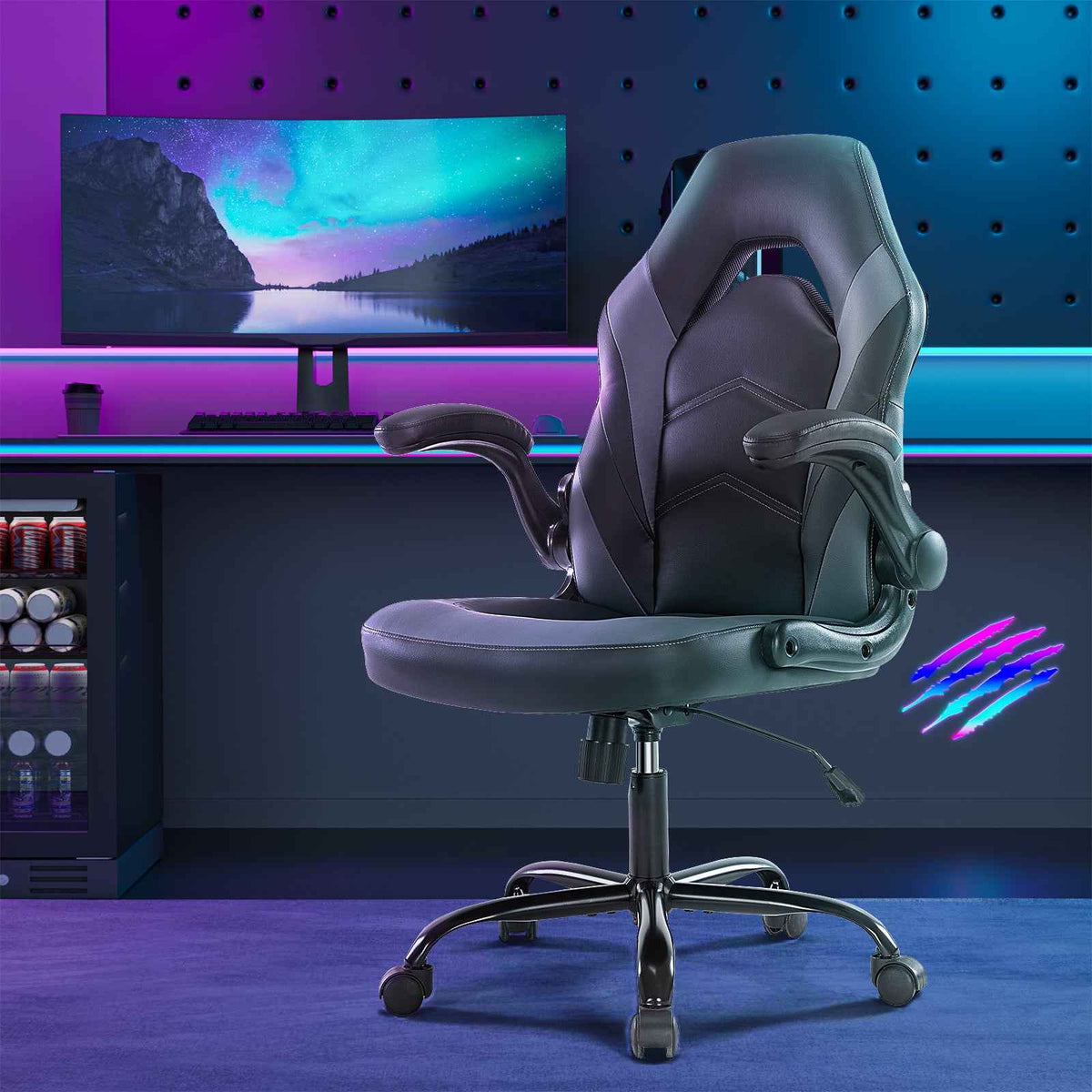 PU Leather Ergonomic Office Chair – Comfort Meets Style