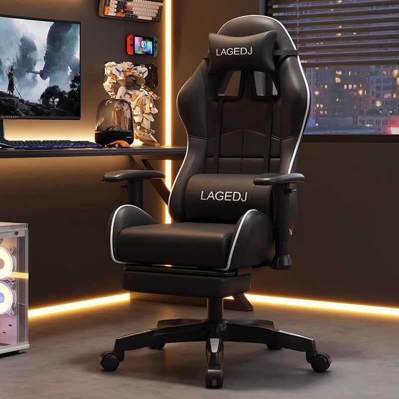 Gaming Comfortable Long Sitting Height-Adjustable Chair