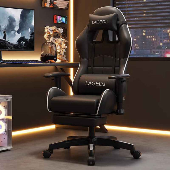 Gaming Comfortable Long Sitting Height-Adjustable Chair